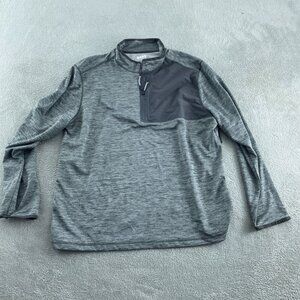 Bass Outdoor Climber Quarter Zip Pullover XL Mens Long Sleeve 5508